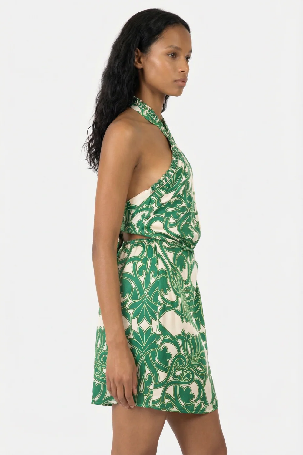 Mini Dress Manon - Green Mantra - Image 2