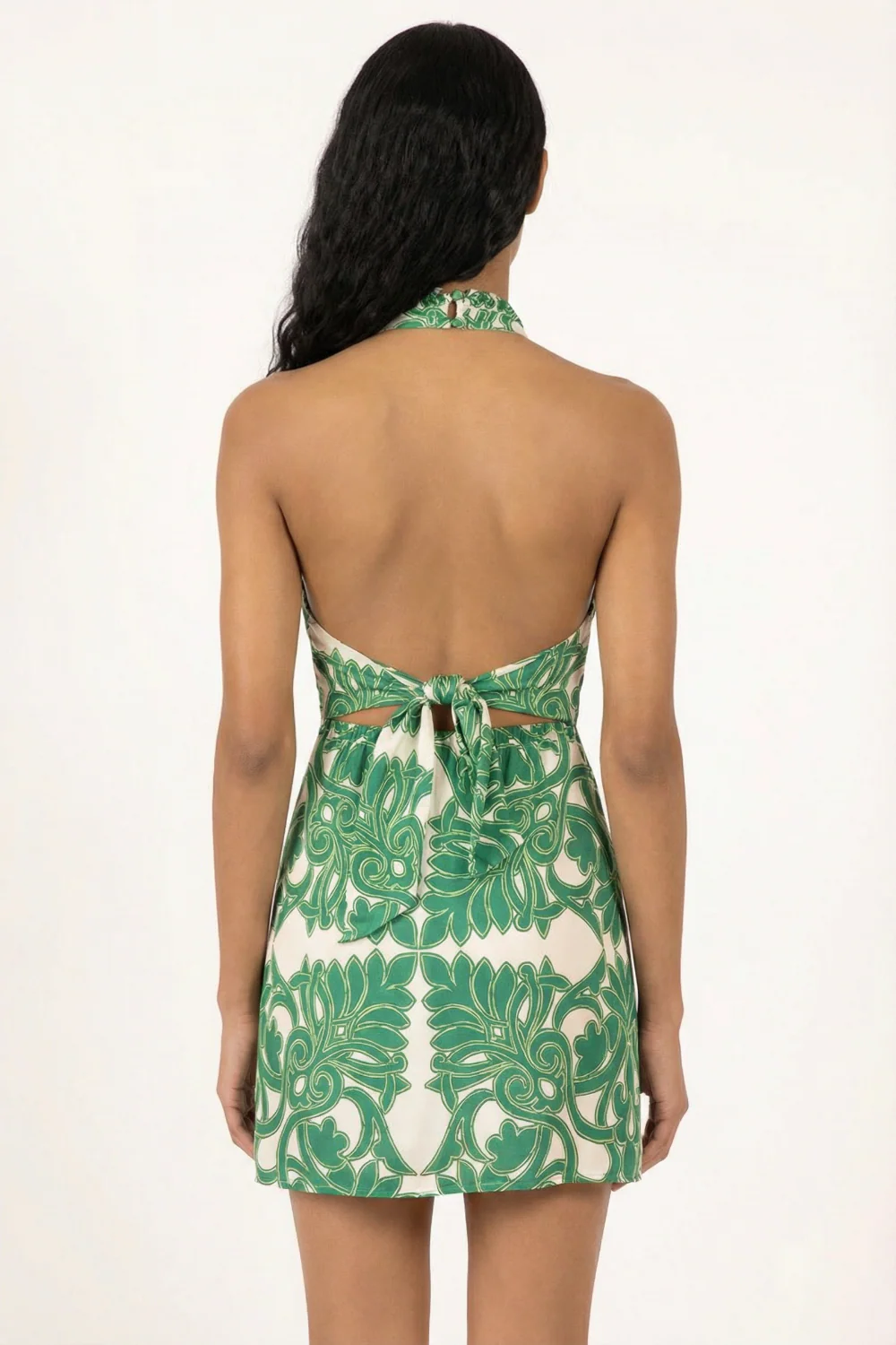 Mini Dress Manon - Green Mantra - Image 4