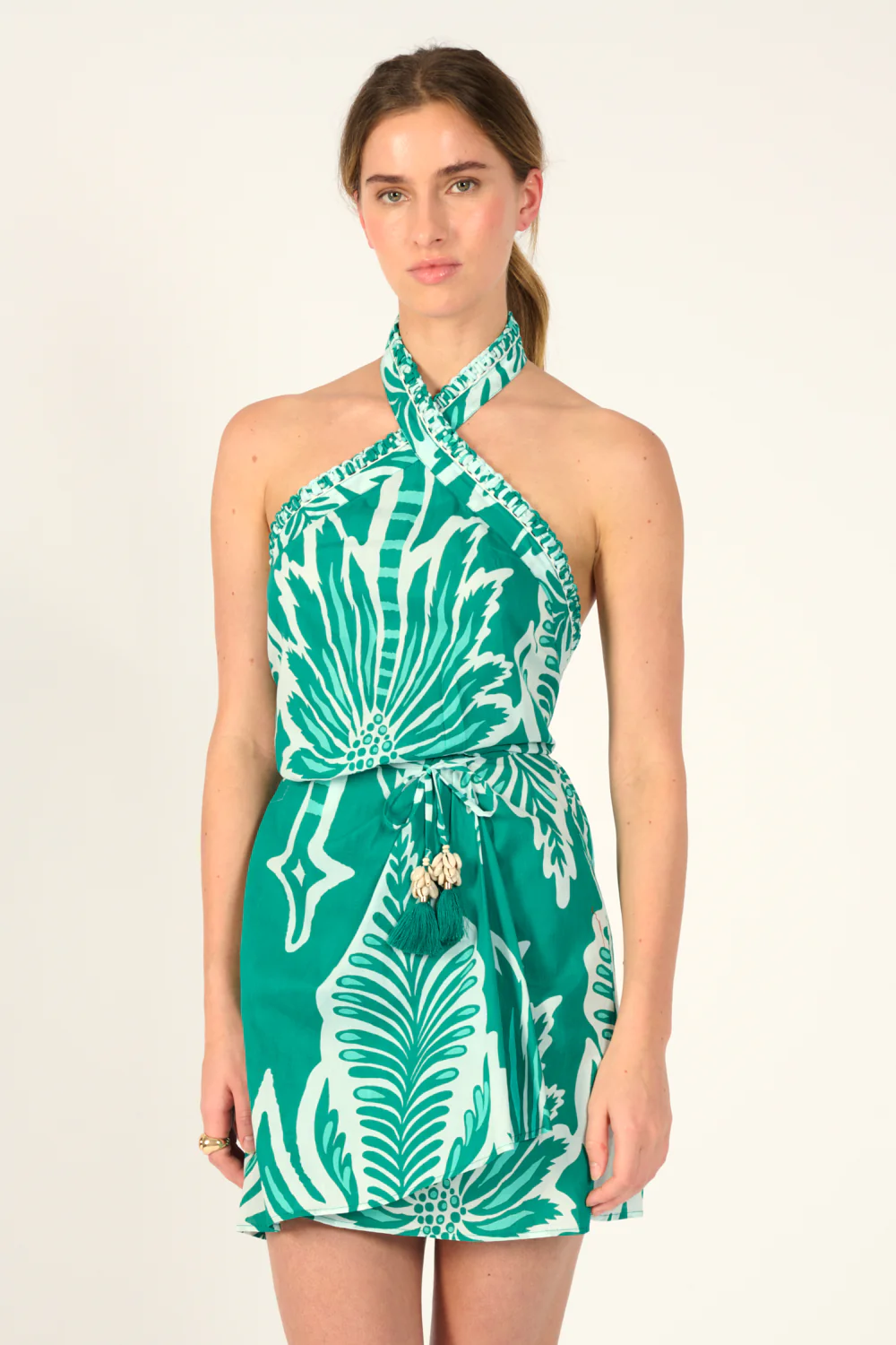 Mini Dress Manon - Mint Cartagena