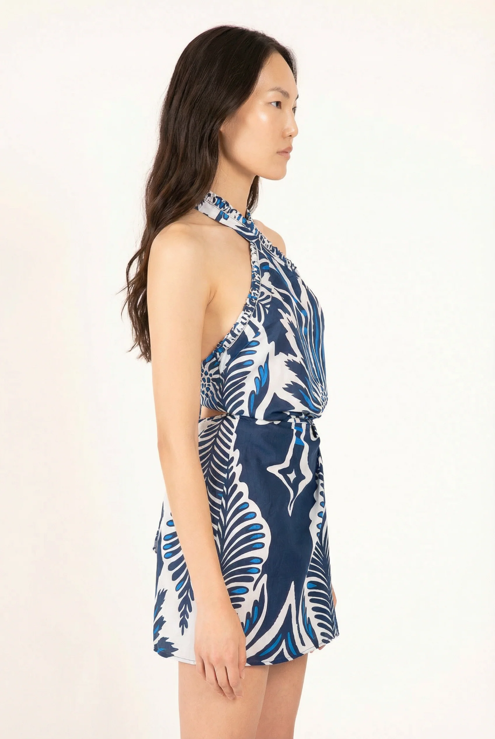 Mini Dress Manon - Navy Cartagena - Image 4