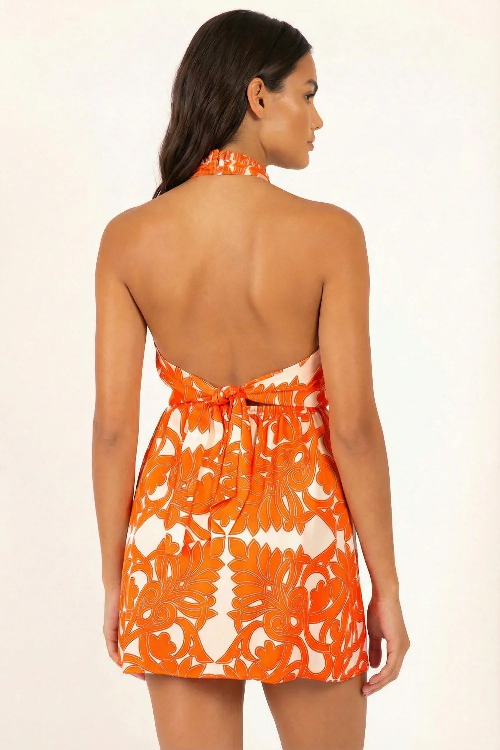 Mini Dress Manon - Orange Mantra - Image 4