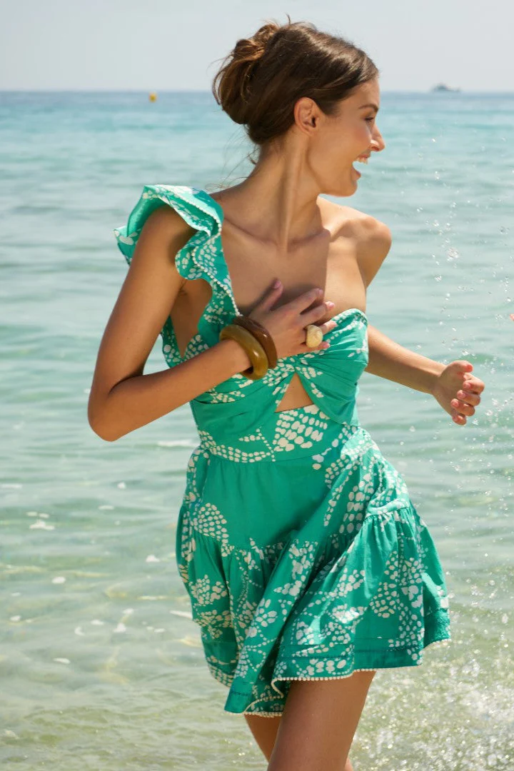Mini Dress Niki - Mint Austral