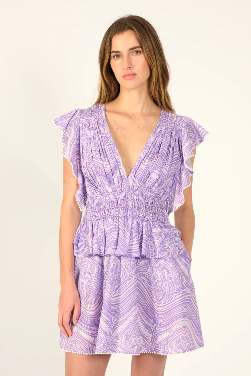 Mini Dress Noemi - Lilac Moryana