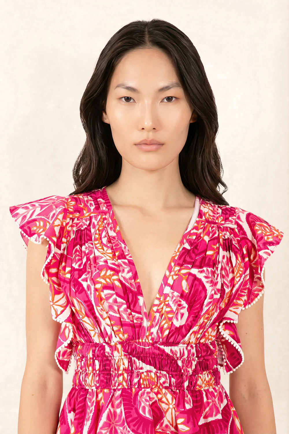 Mini Dress Noemi - Pink Holy Snake - Image 4
