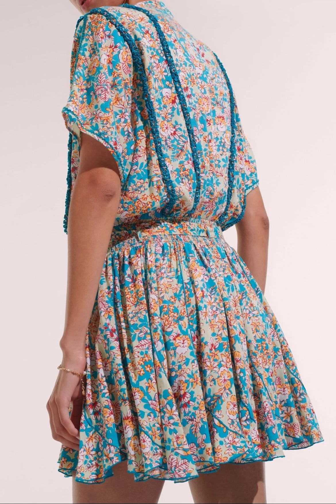 Mini Dress Olivia - Green Sweet Bell - Image 3