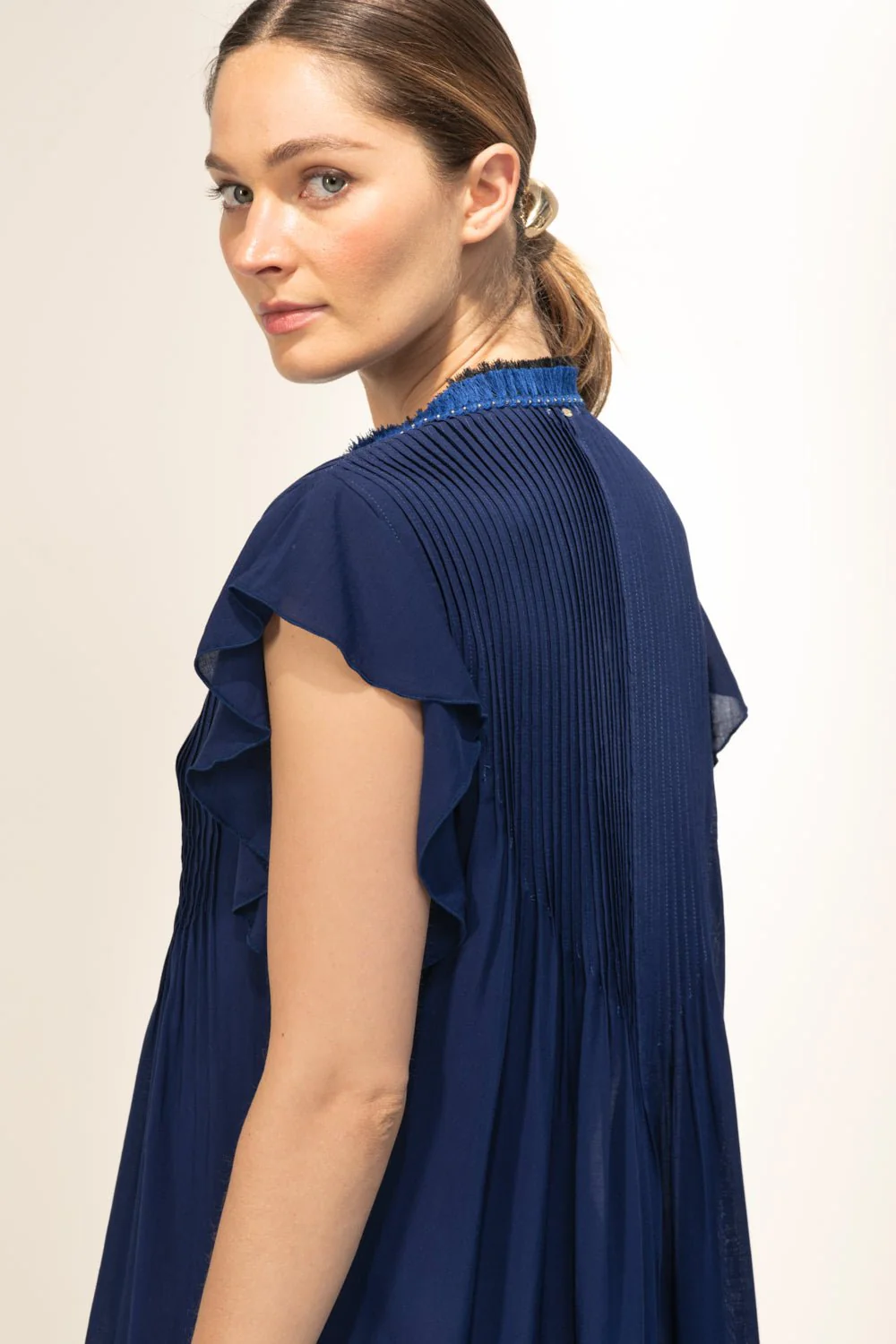 Mini Dress Sasha - Navy - Image 4
