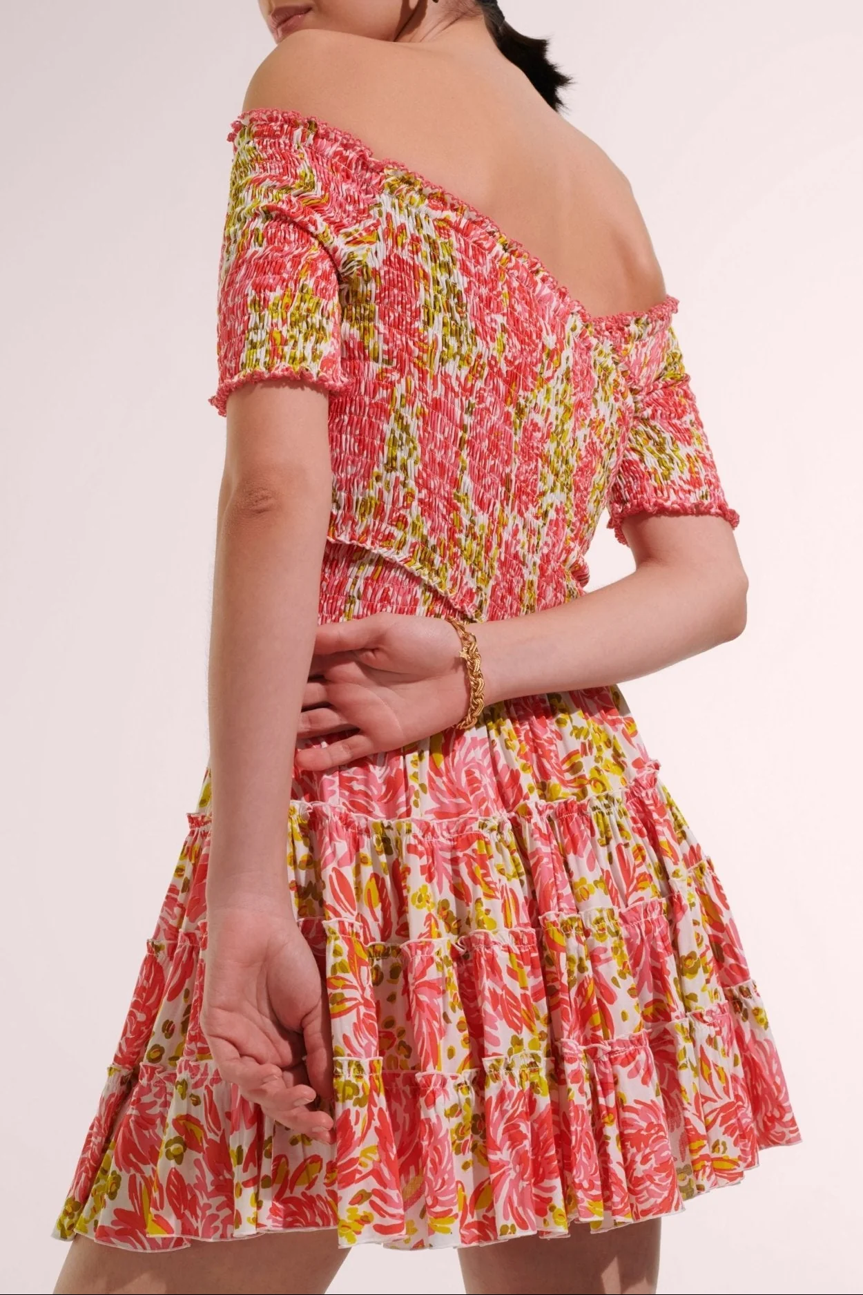 Mini Dress Soledad - Pink Krysan - Image 2