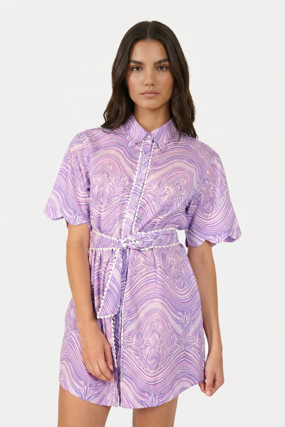 Mini Dress Wes - Lilac Moryana - Image 2