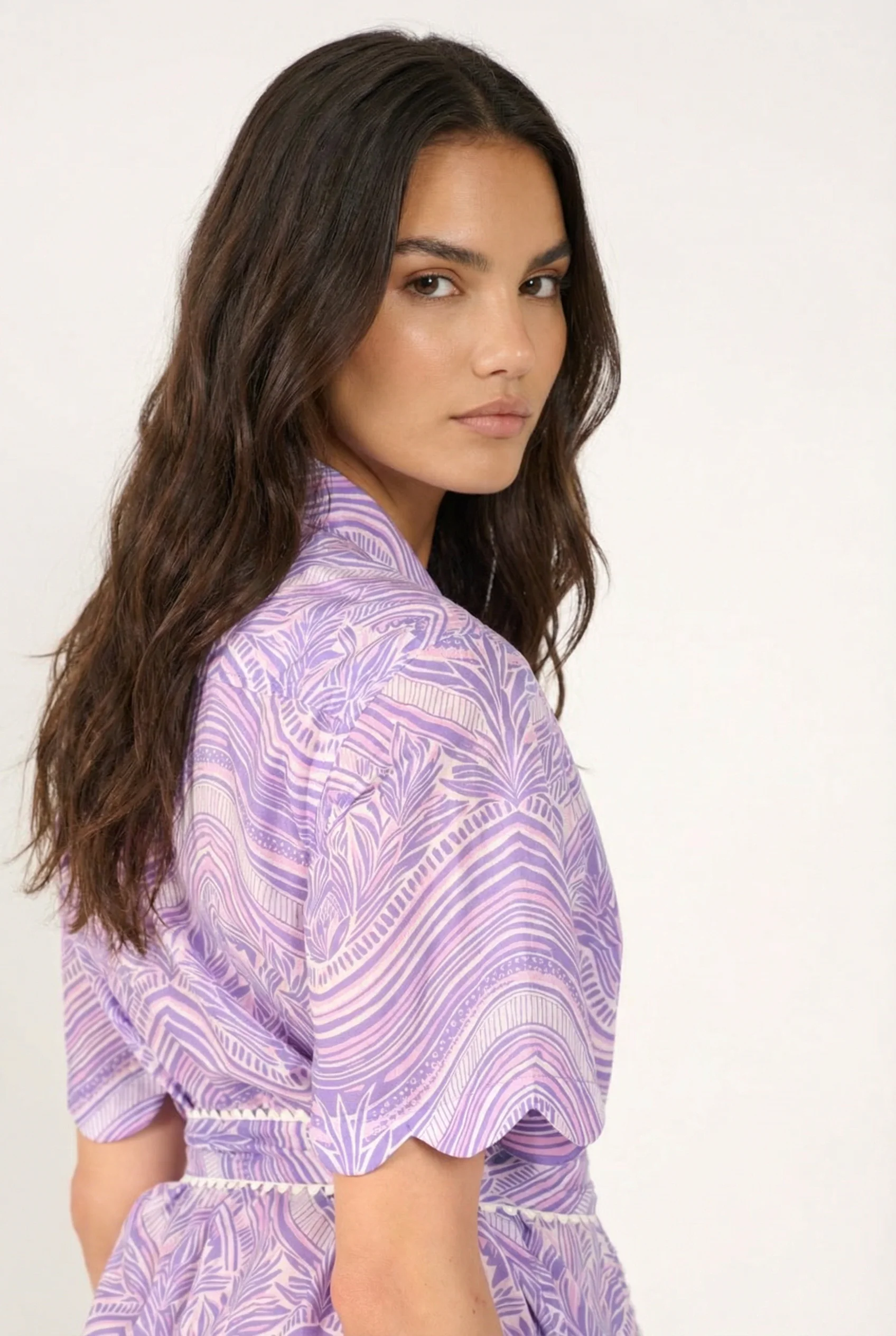 Mini Dress Wes - Lilac Moryana - Image 4