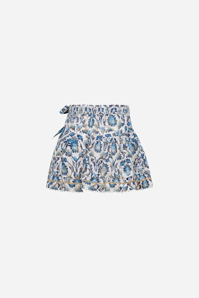 Mini Skirt Chantal for girls - Black Victorian - Image 2