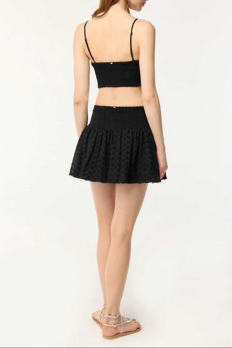Mini Skirt Colleen - Black - Image 4