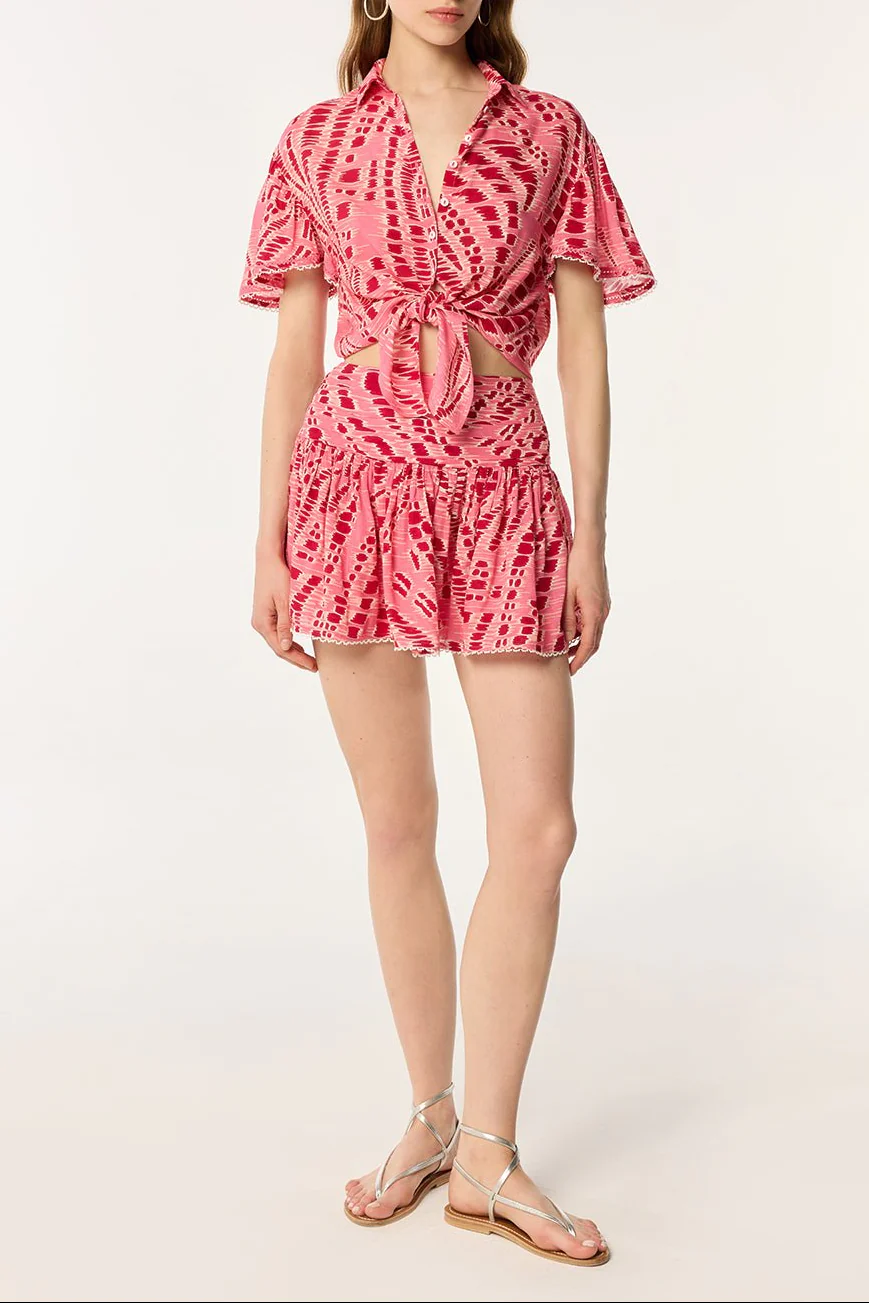 Mini Skirt Colleen - Pink Kalina