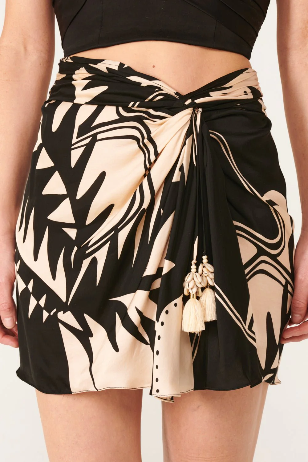 Mini Skirt Tilda - Black Oasis - Image 3