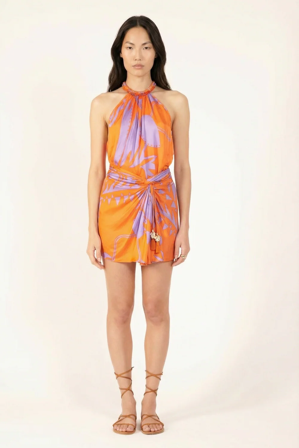 Mini Skirt Tilda - Orange Oasis