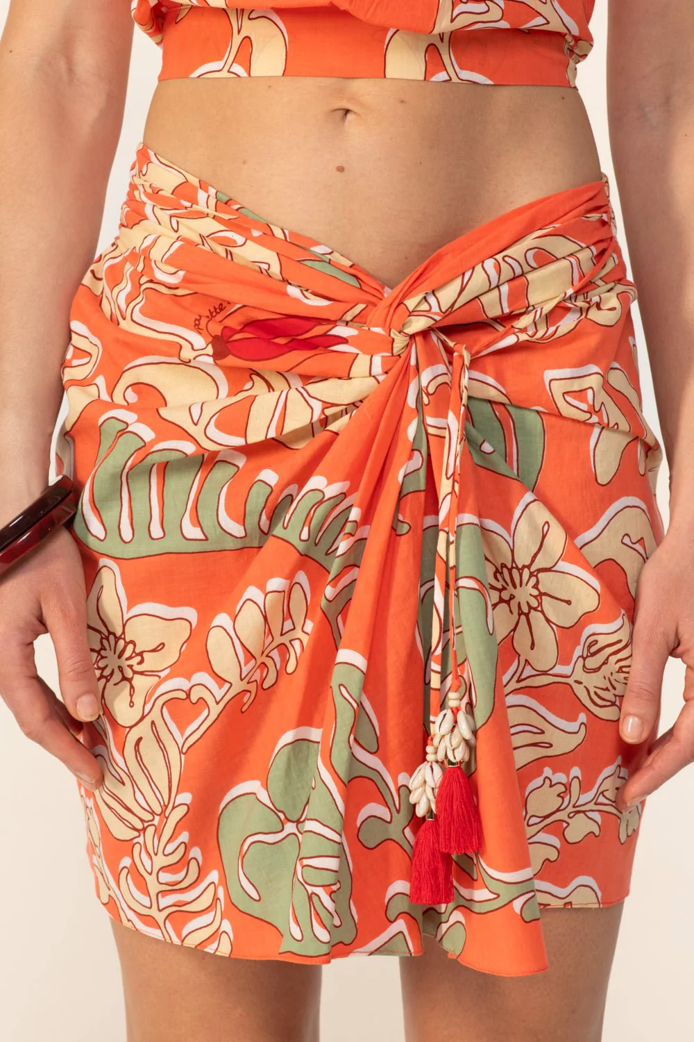 Mini Skirt Tilda - Orange Ritual - Image 4