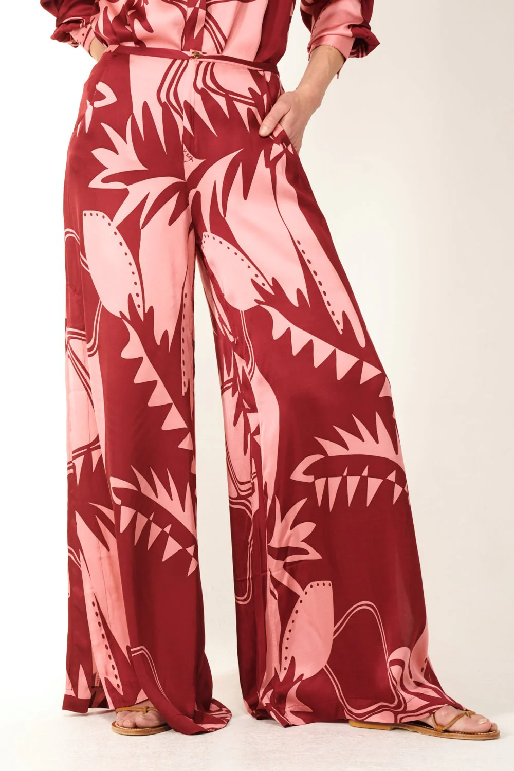 Pant Clea - Bordo Oasis - Image 5