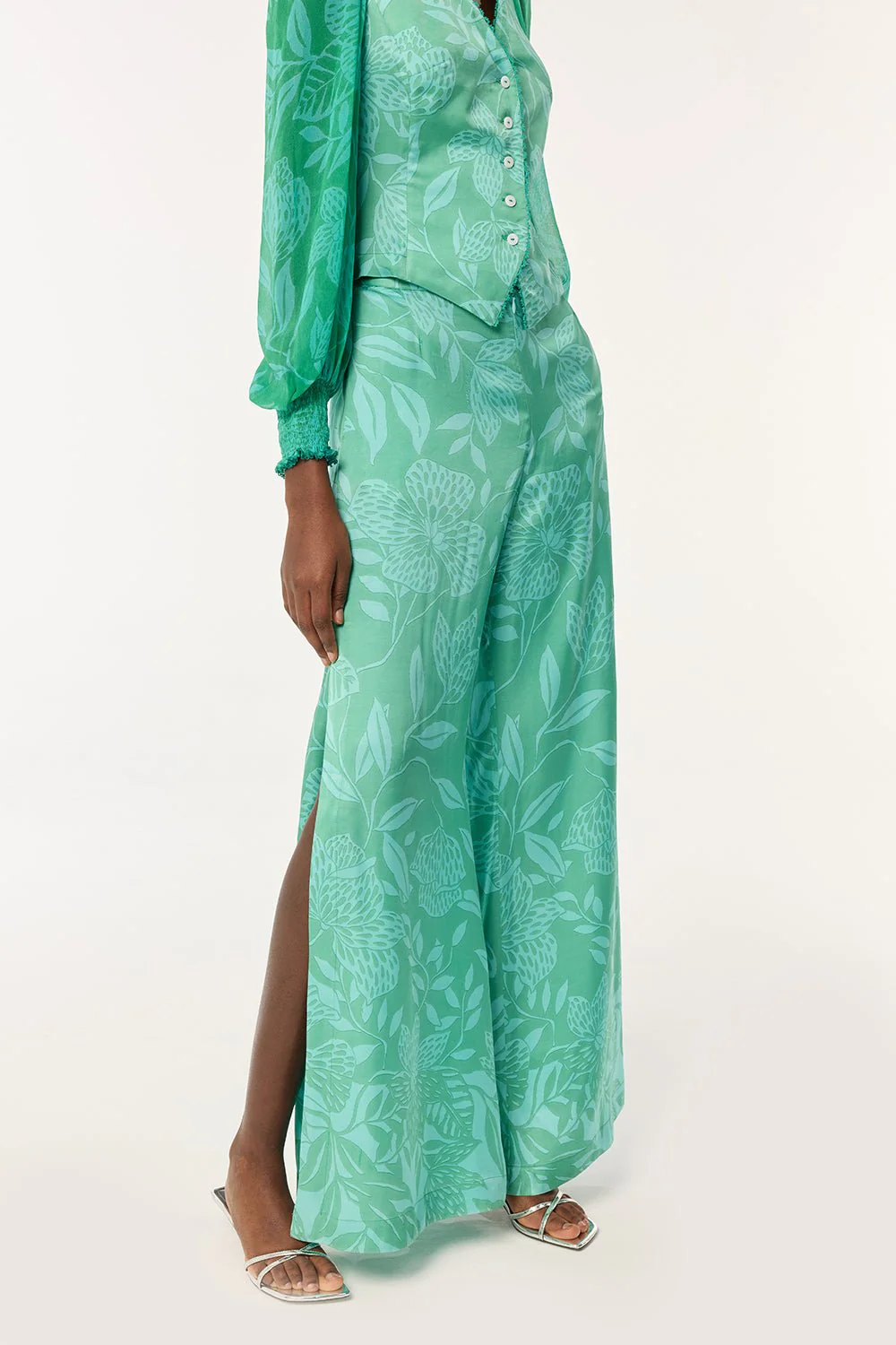 Pant Clea - Mint Macro Stelis