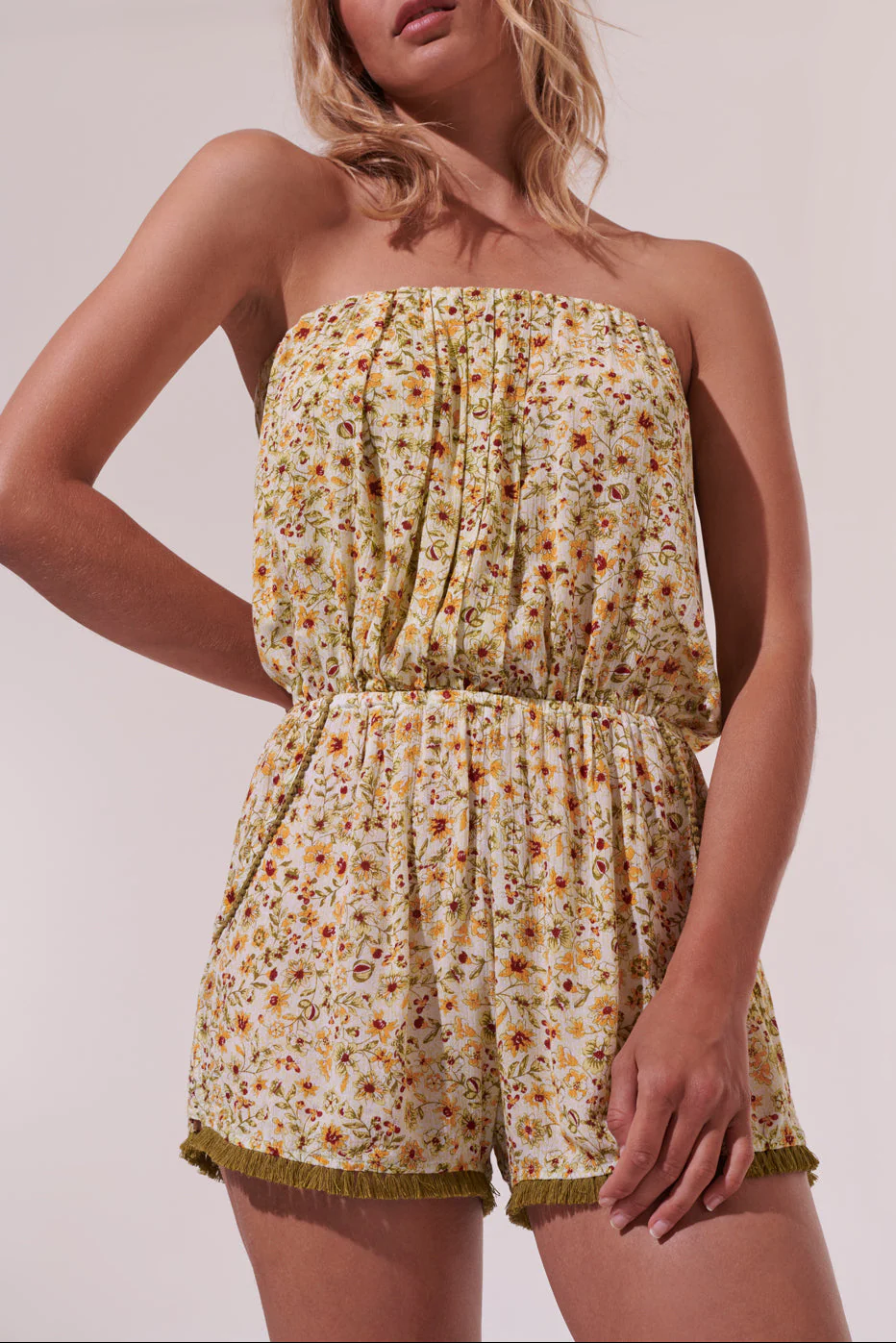 Short Jumpsuit Ambra - Green Magnolia