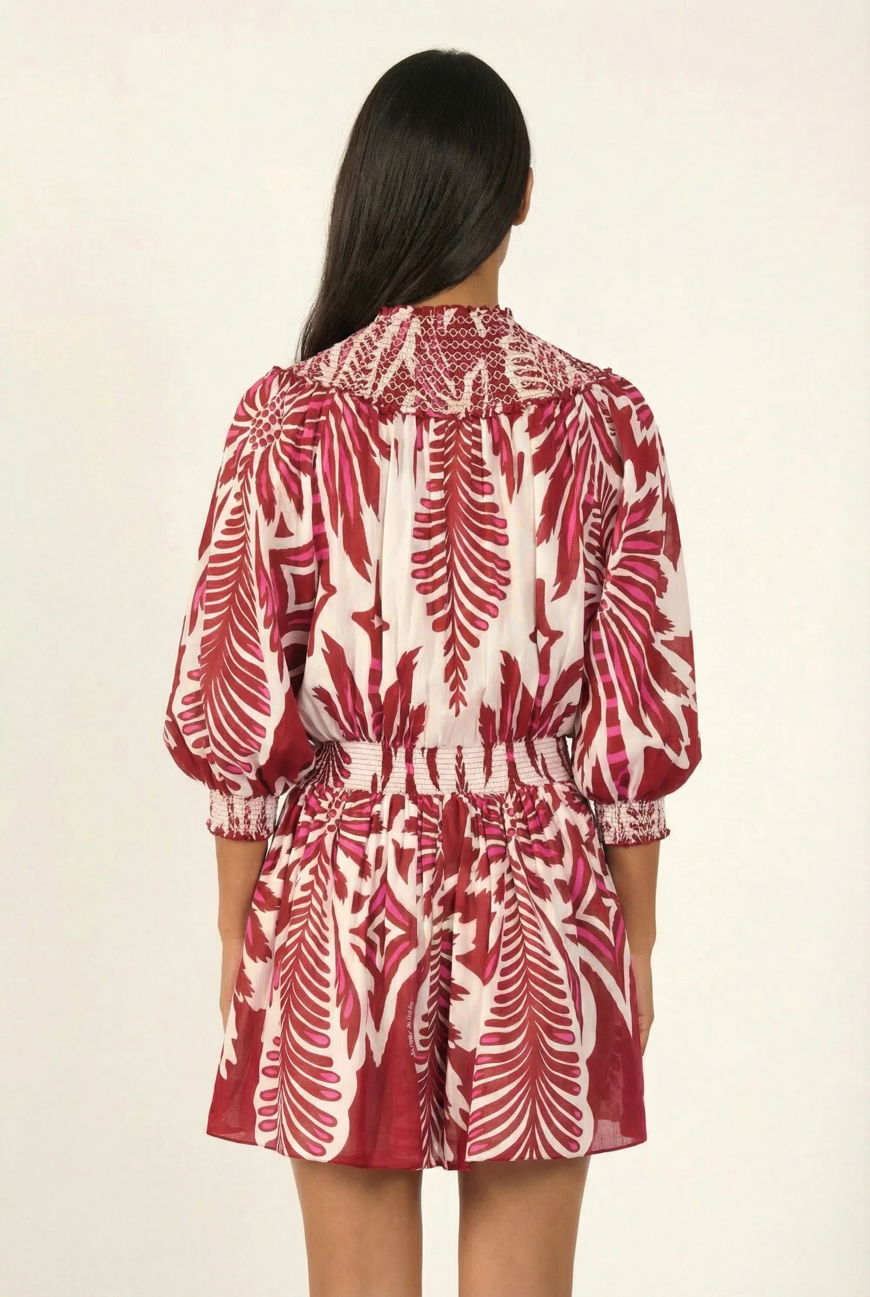Short Jumpsuit Janna - Bordo Cartagena - Image 3
