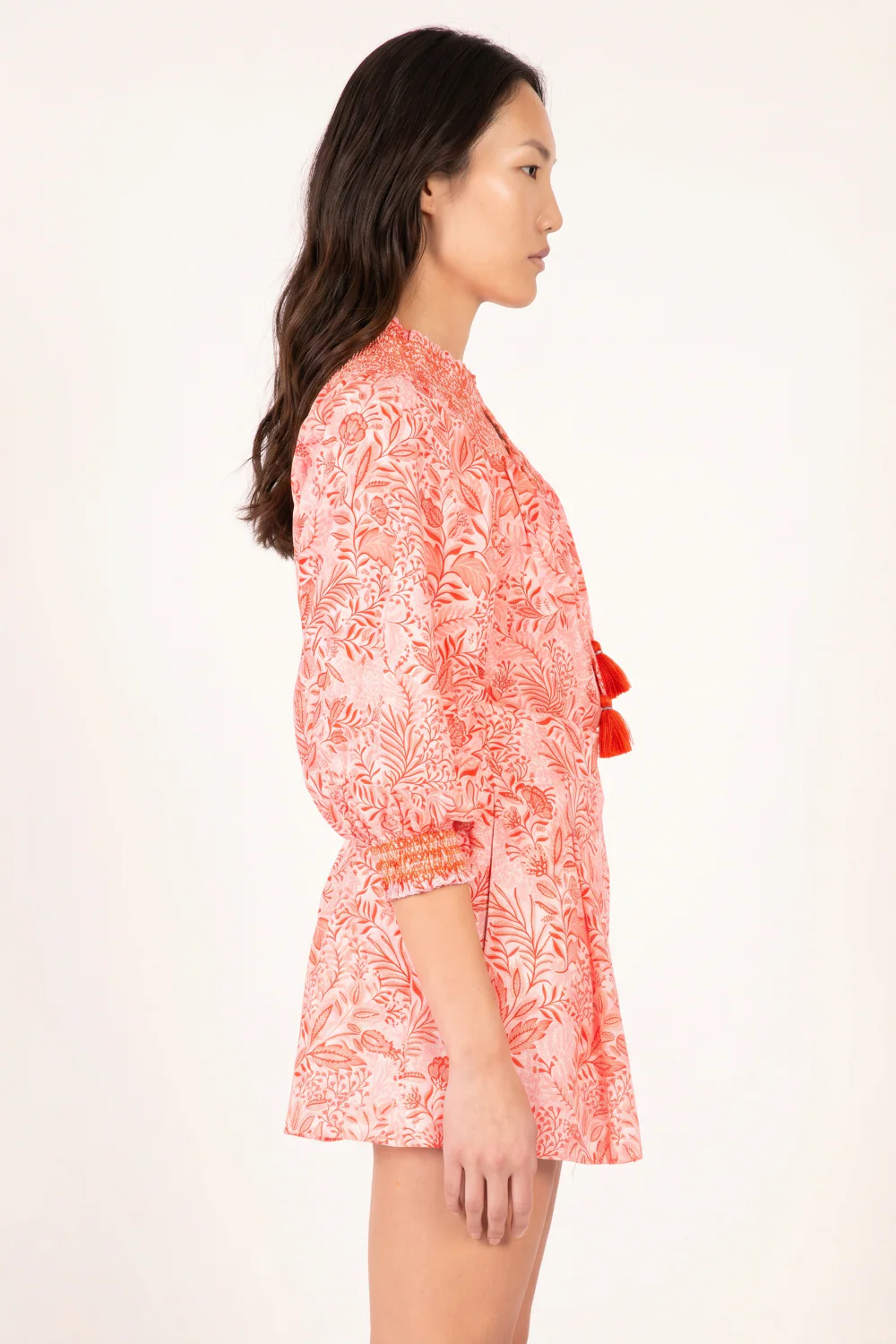 Short Jumpsuit Janna - Orange Palmarosa - Image 3
