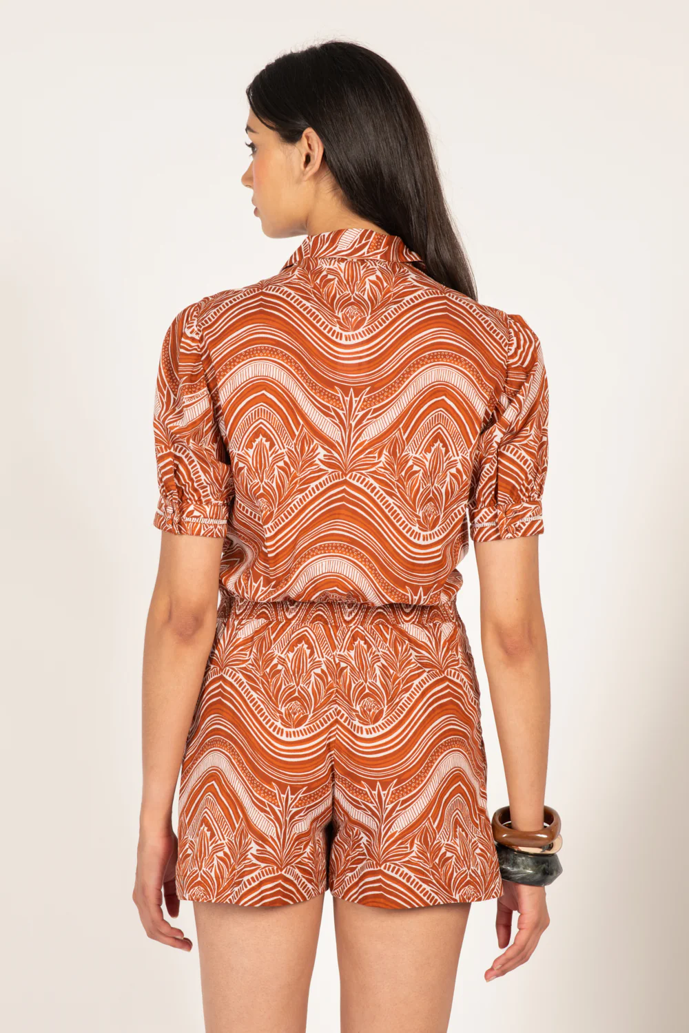 Short Jumpsuit Livia - Choco Moryana - Image 5