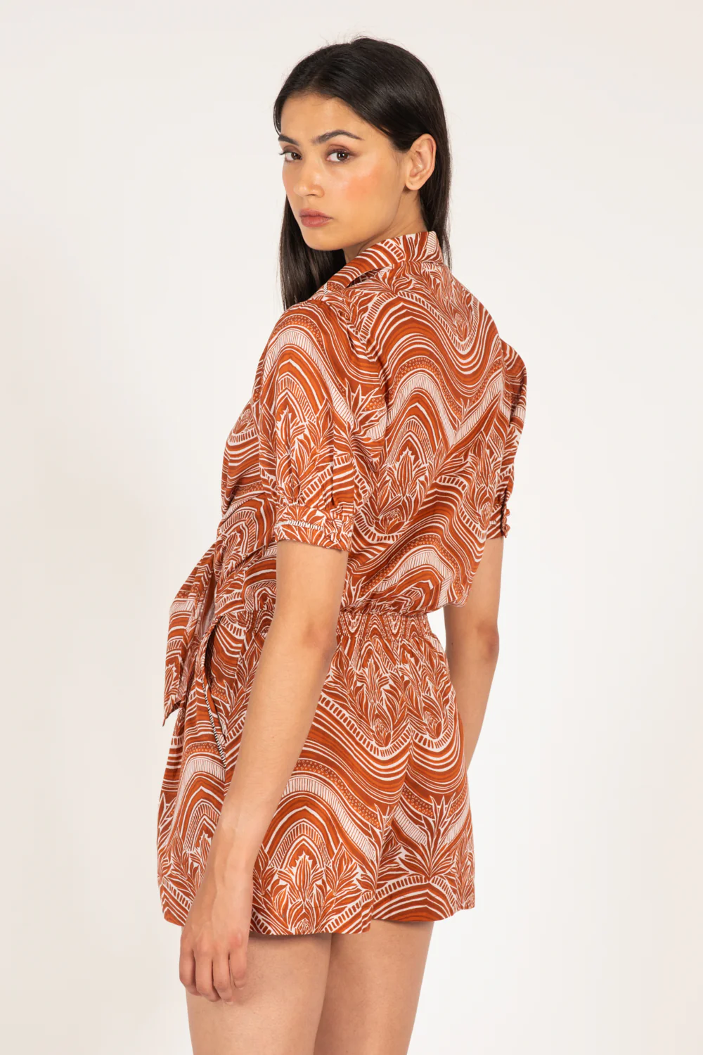 Short Jumpsuit Livia - Choco Moryana - Image 6