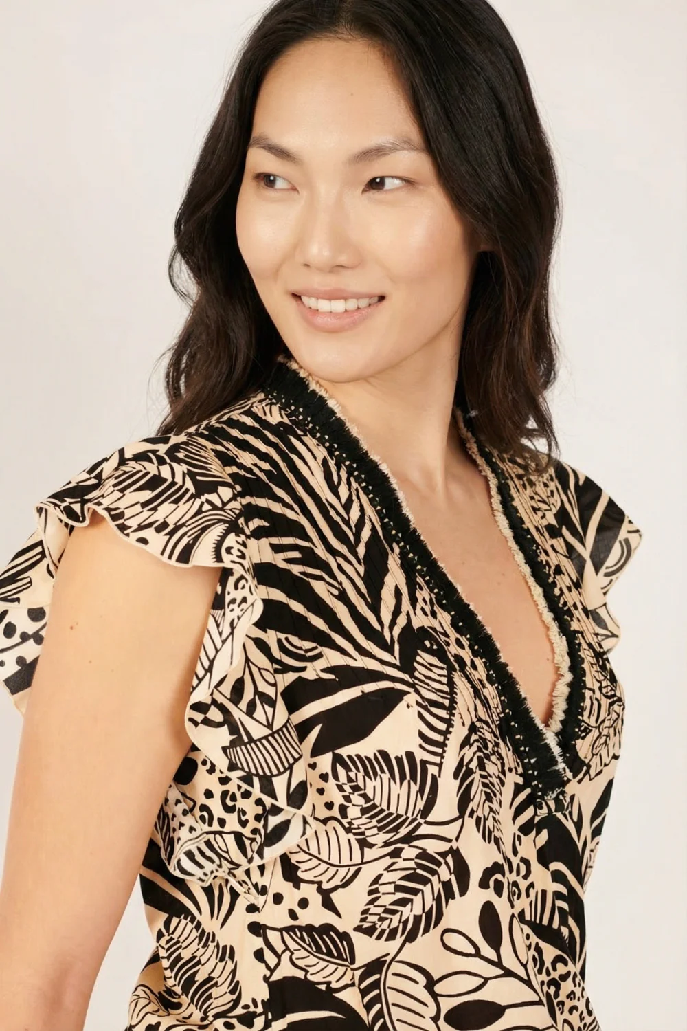 Short Jumpsuit Sasha - Black Toucan - Image 4