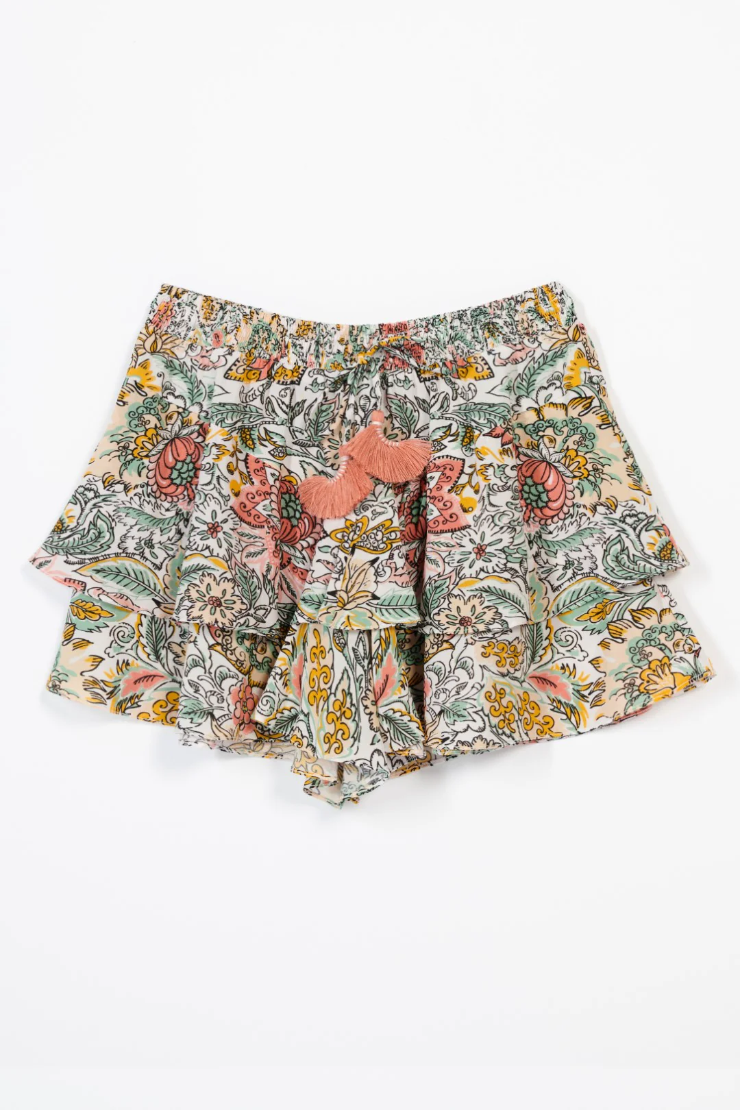 Short Thalia for girls - Yellow Nusa