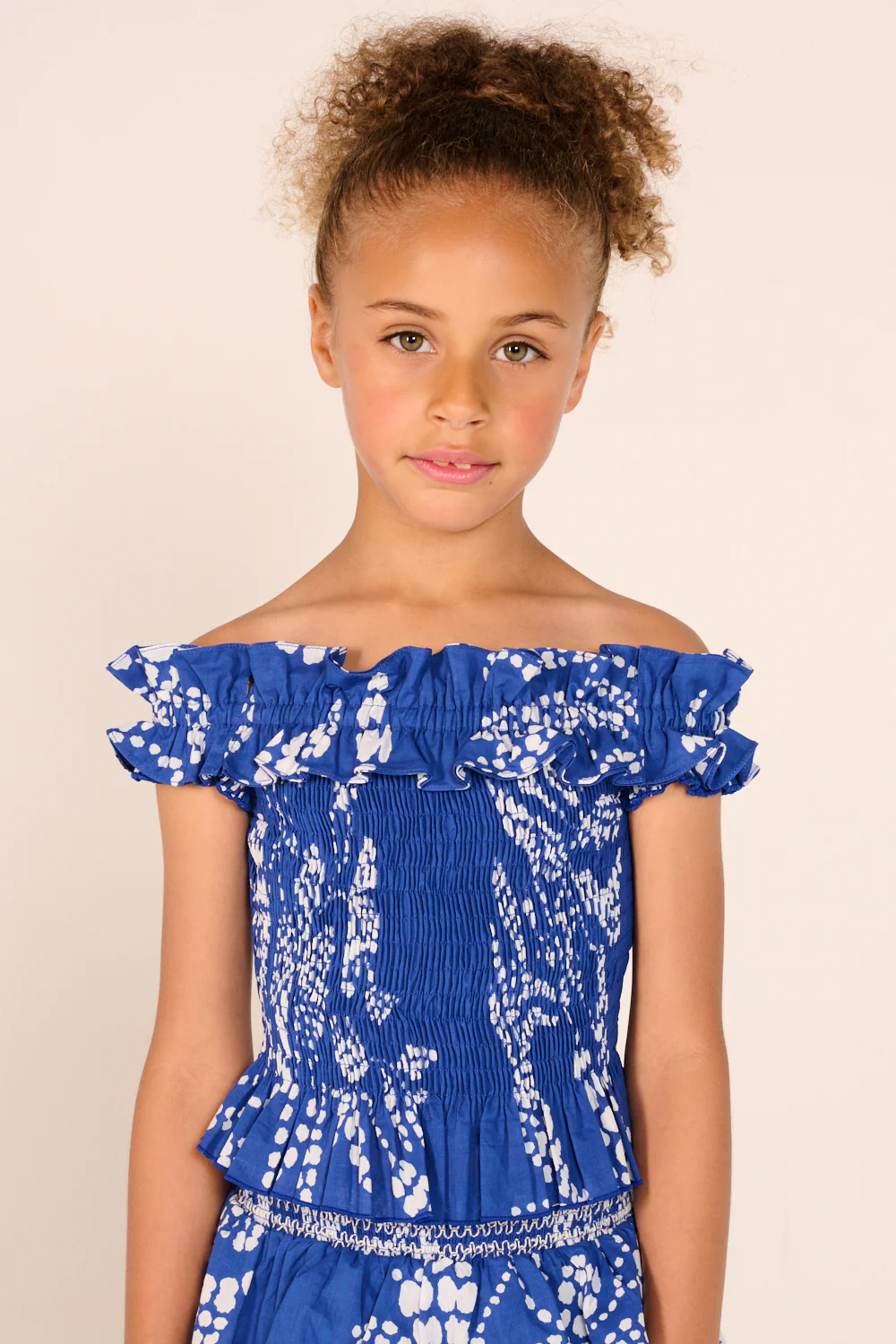 Top Alitza for girls - Blue Austral