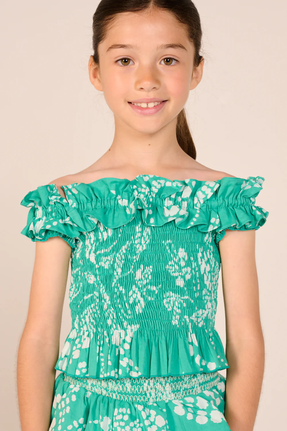 Top Alitza for girls - Mint Austral - Image 2
