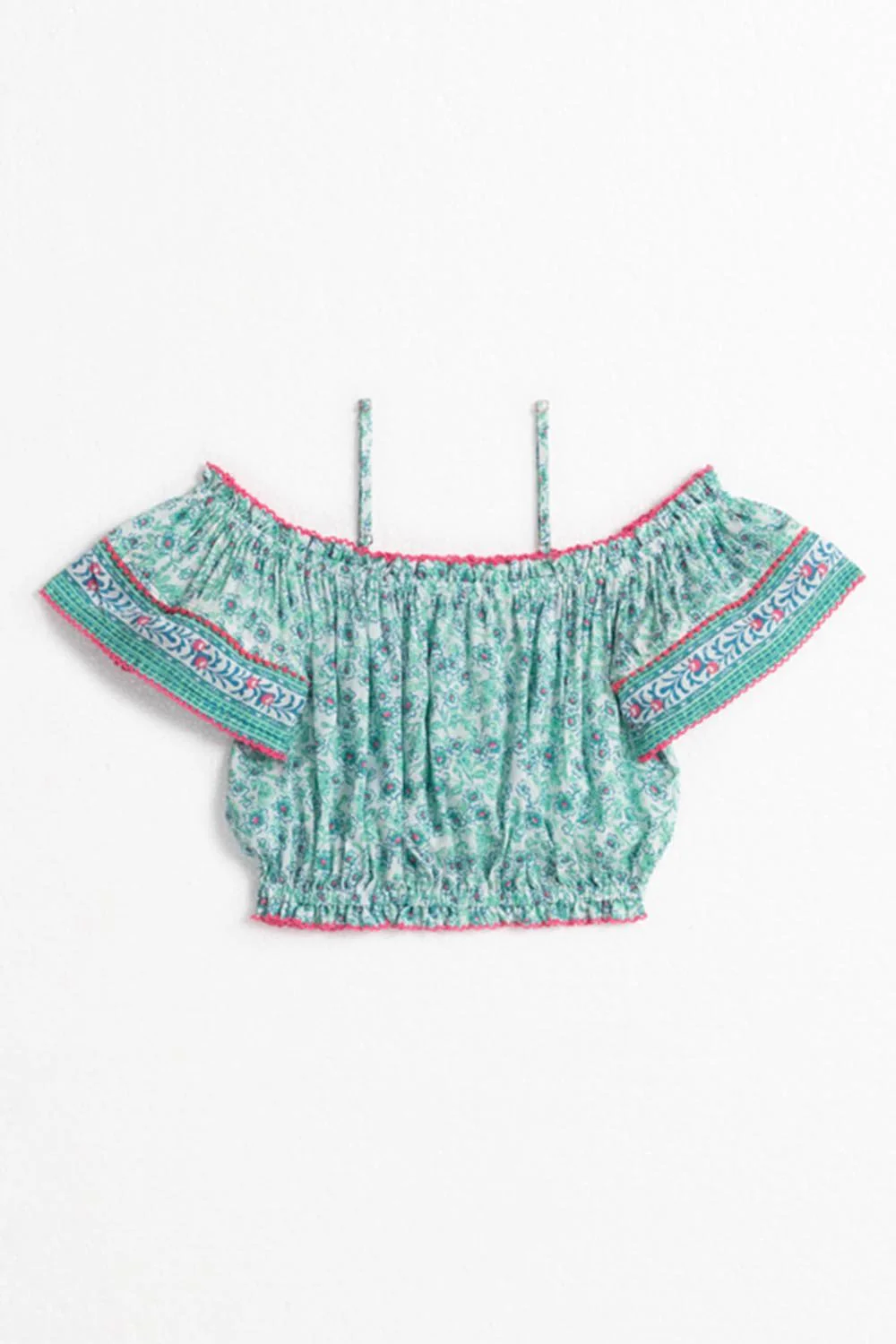 Kids Top Donna - Aqua Anemone