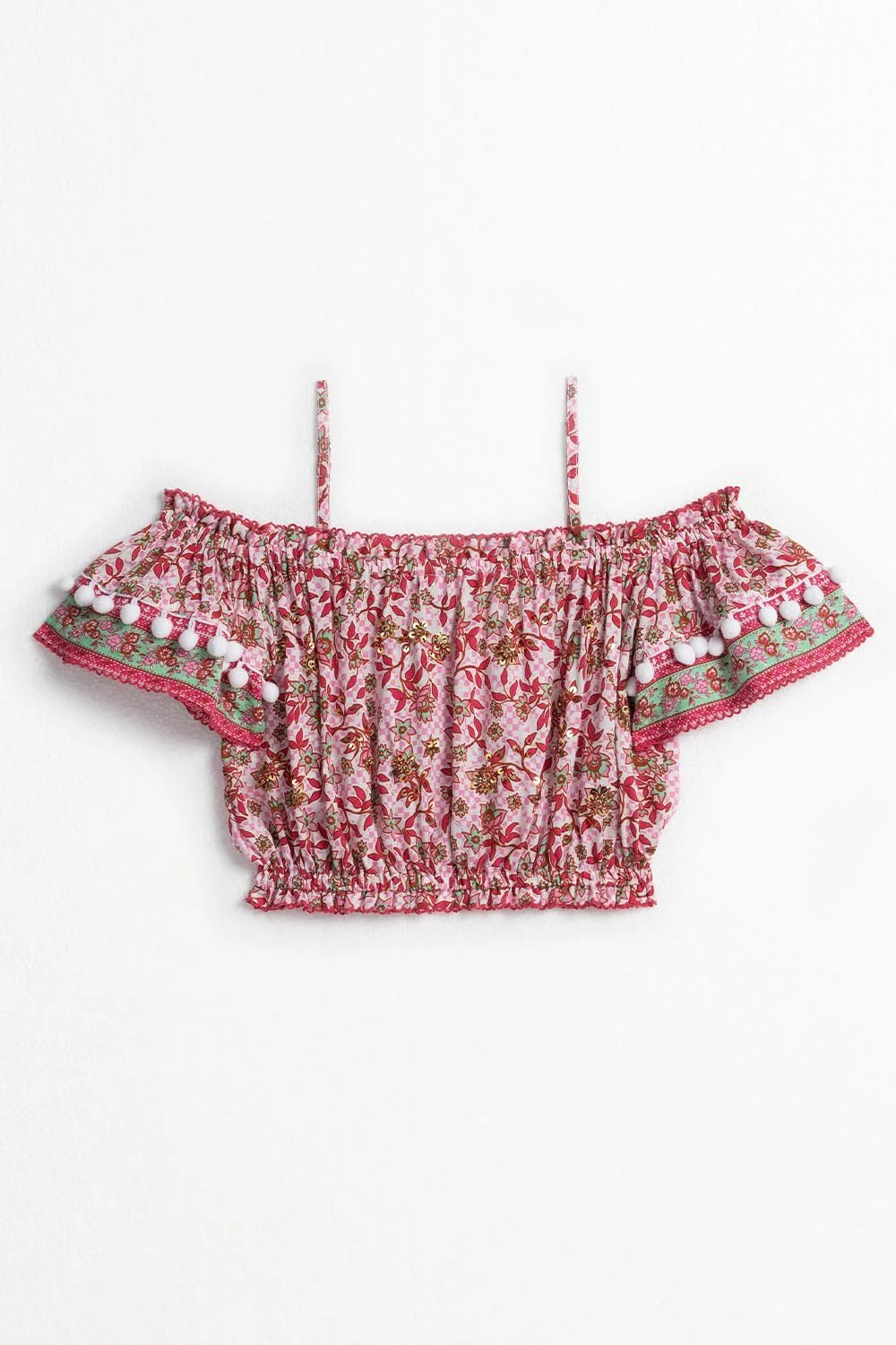 Kids Top Donna - Pink Blossom - Image 2