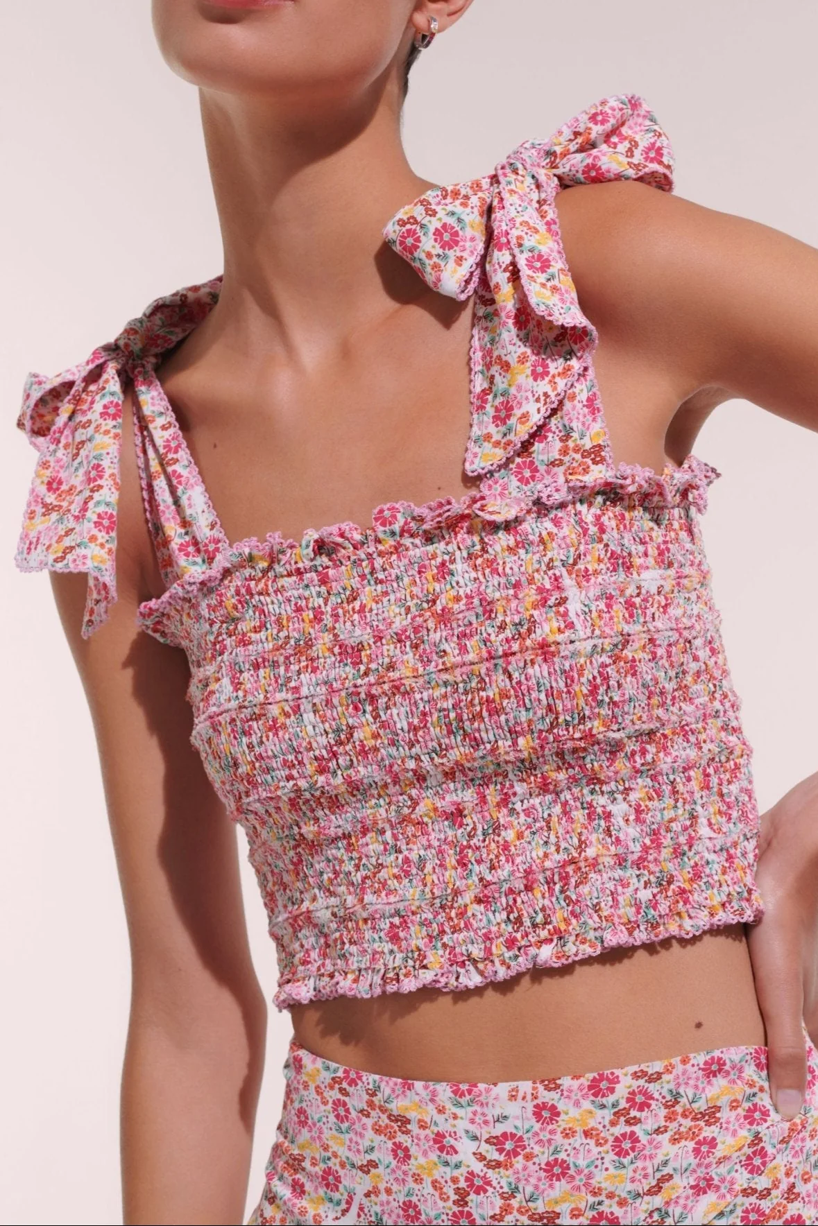 Top Triny - Pink Jardin